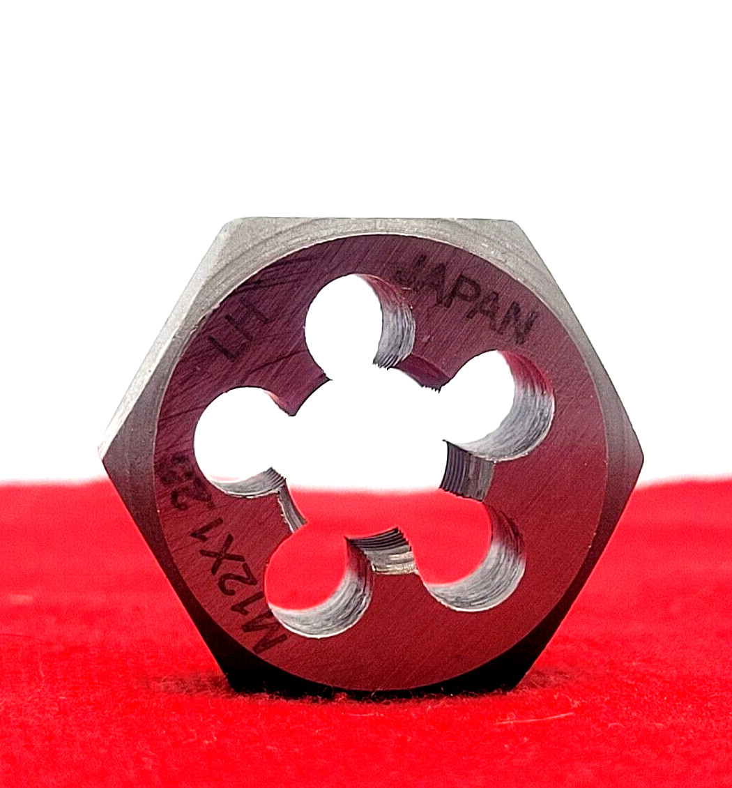 M12 X 1.25 12MM LEFT HAND X 1.06″ Hex Rethread Die Alfa MHD70764L CS LH