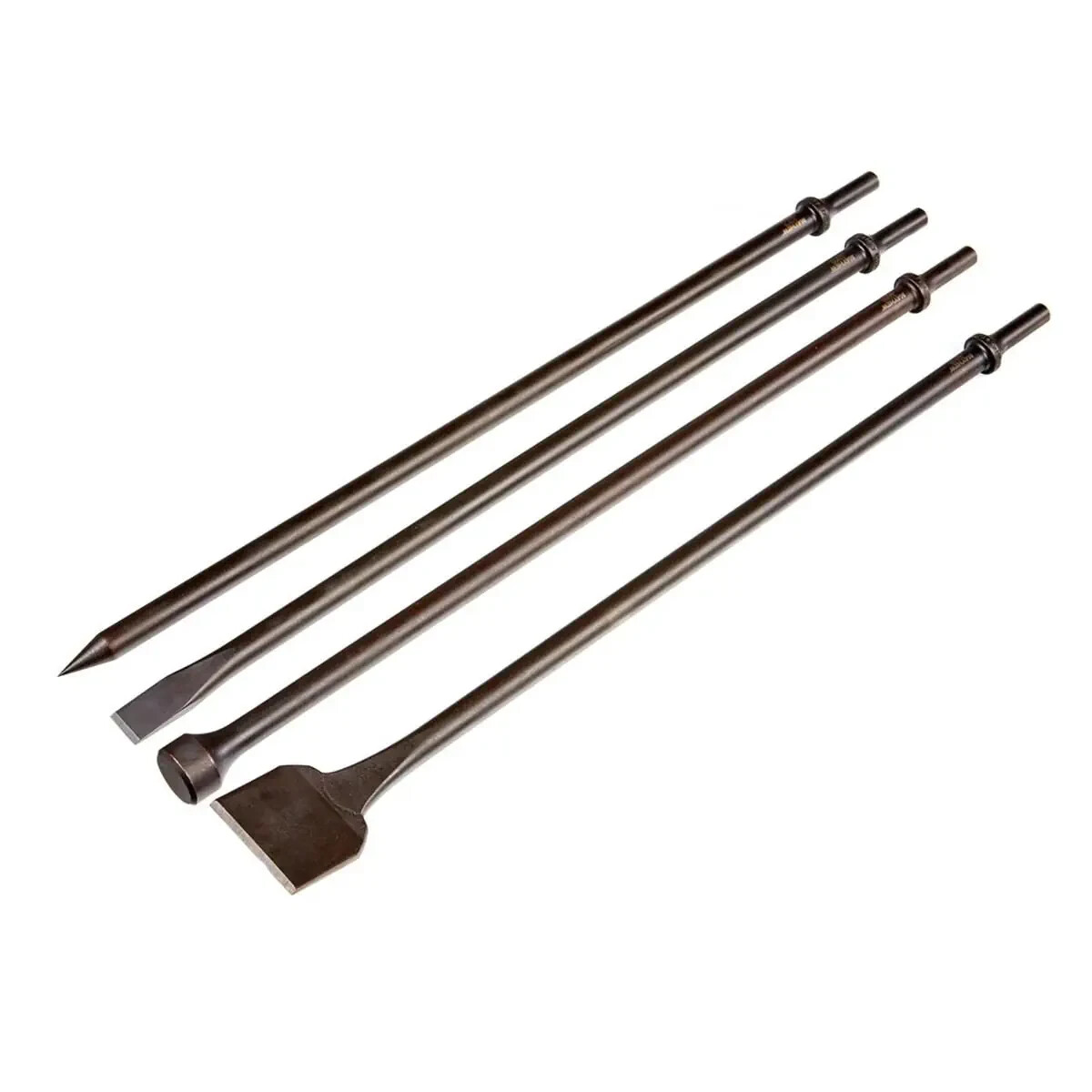 Mayhew Steel Products 37328 4 Pc Long Mix Air Chisel Set