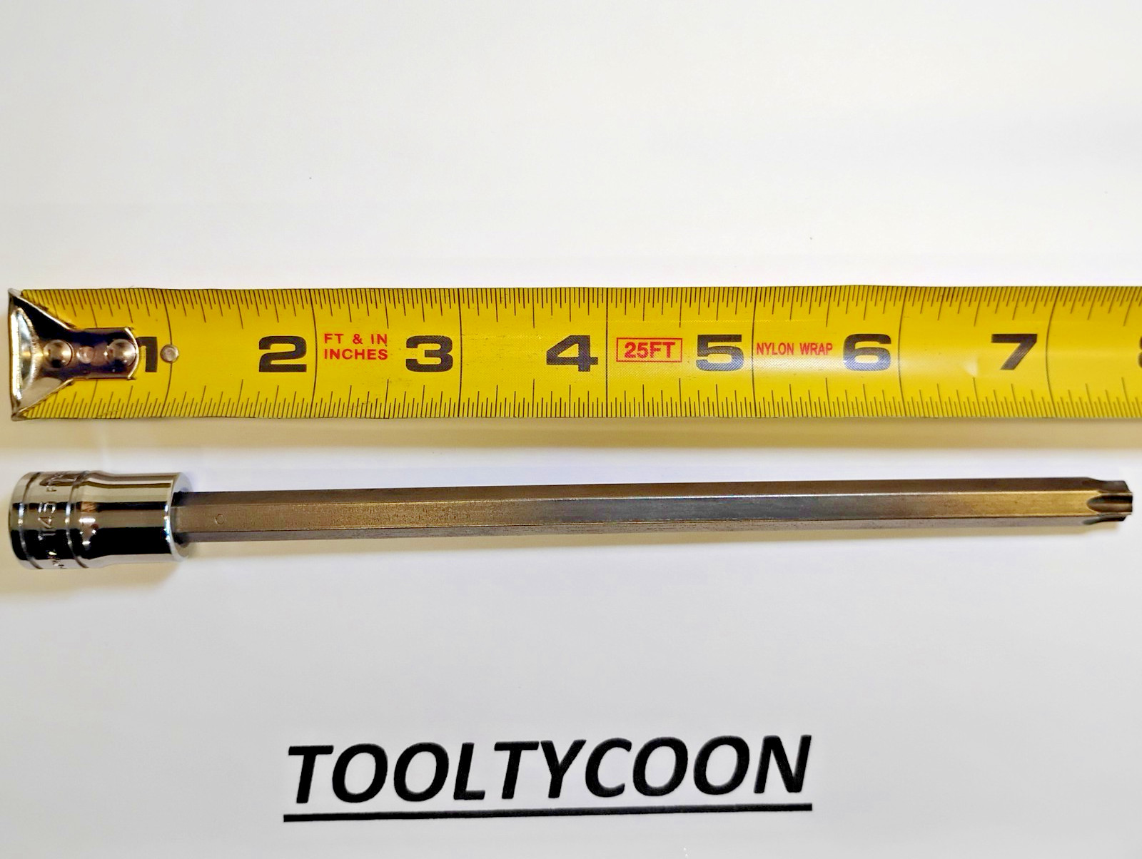 Snap-on Tools USA NEW 3/8″ Drive T45 LONG Torx Bit Chrome Socket Driver FTXL45E
