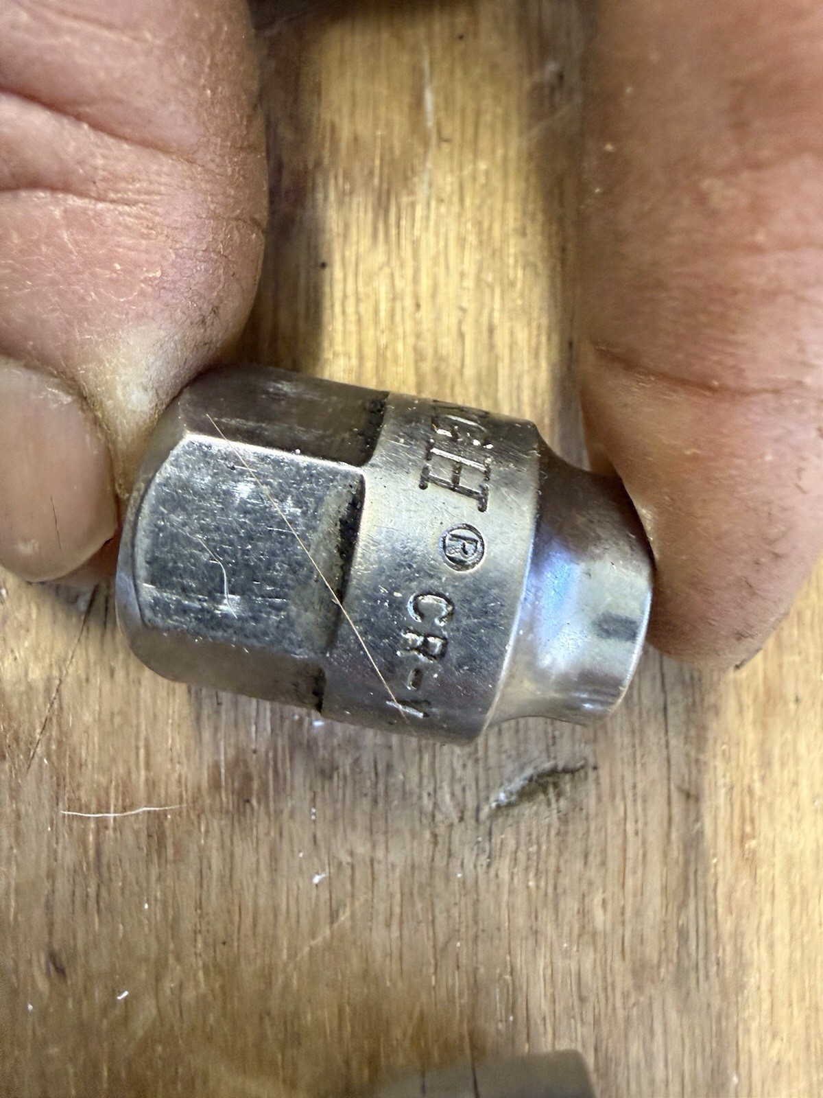 Good Used 3 Piece Pittsburg Pass Thru Sockets Sizes 11mm, 13mm, & 11/16”