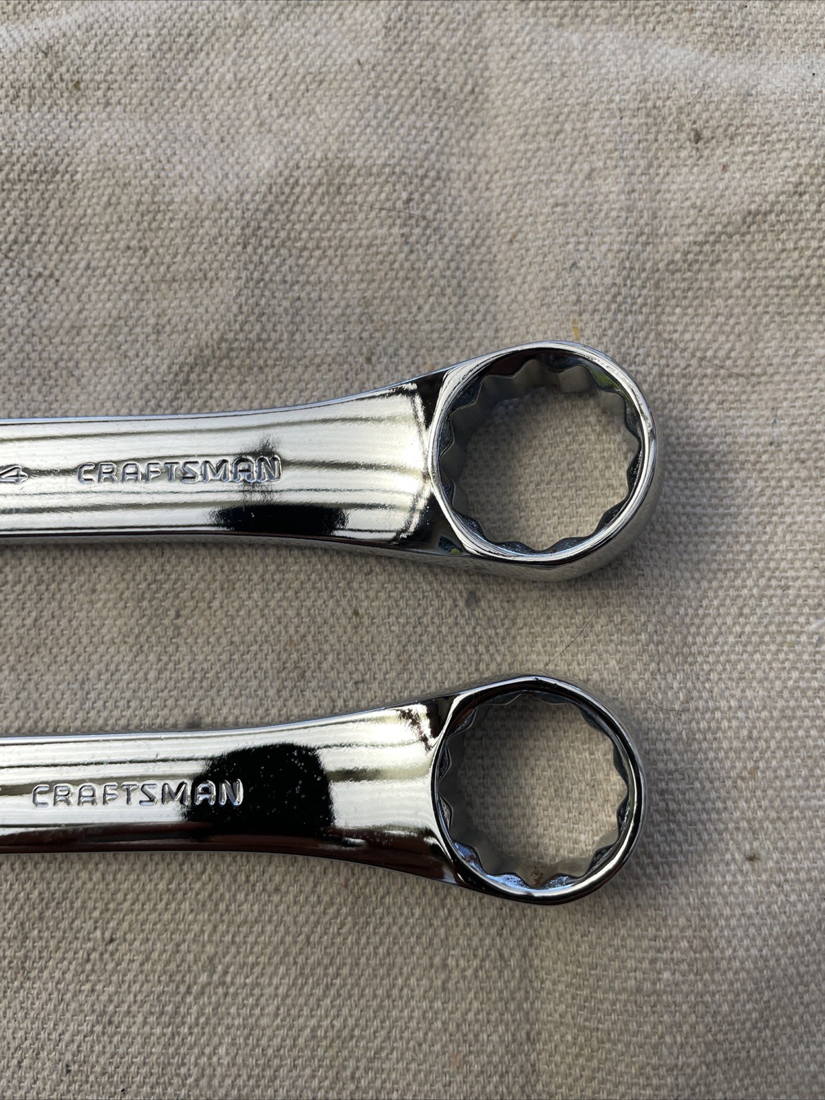 Craftsman 11/16″- 3/4” Stubby Combination Wrench 12 Point USA 44108-44109 #b-6