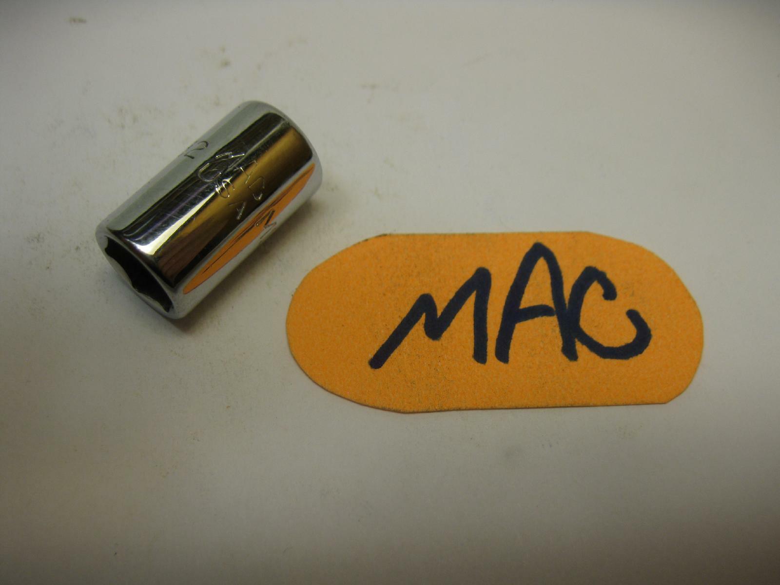 MAC tools 1/4″ drive 11/32 SAE 6 point SOCKET USA M116R Nice!