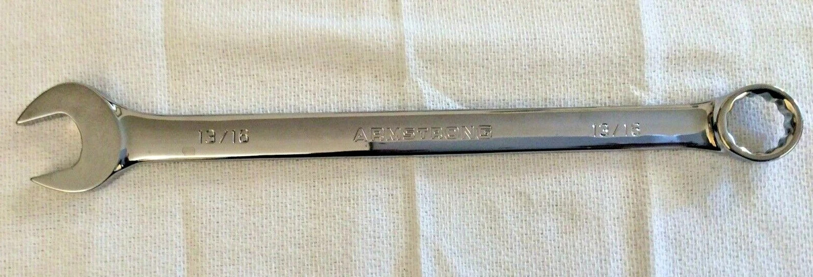 ARMSTRONG TOOLS 25-226 COMBINATION WRENCH 13/16in 12PT Lot of 2 Free Ship USA