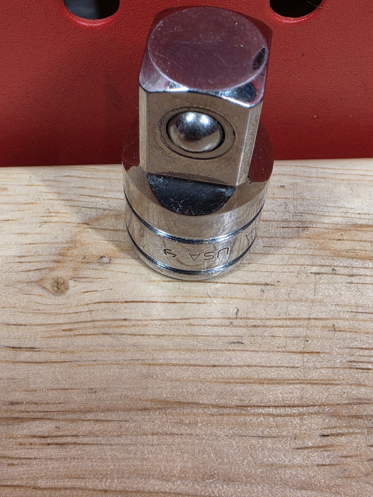 Snap-on A2A 3/8″ F – 1/2″ M Drive Chrome Adapter Extension Socket USA