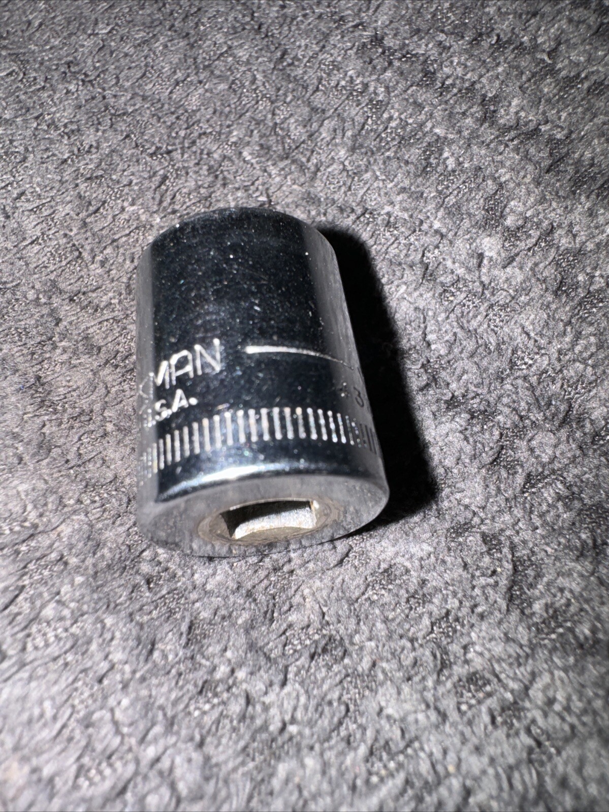 Sears Craftsman USA 13mm 6 Point 1/4″ Drive Shallow Socket 43514 -v- Series Nos