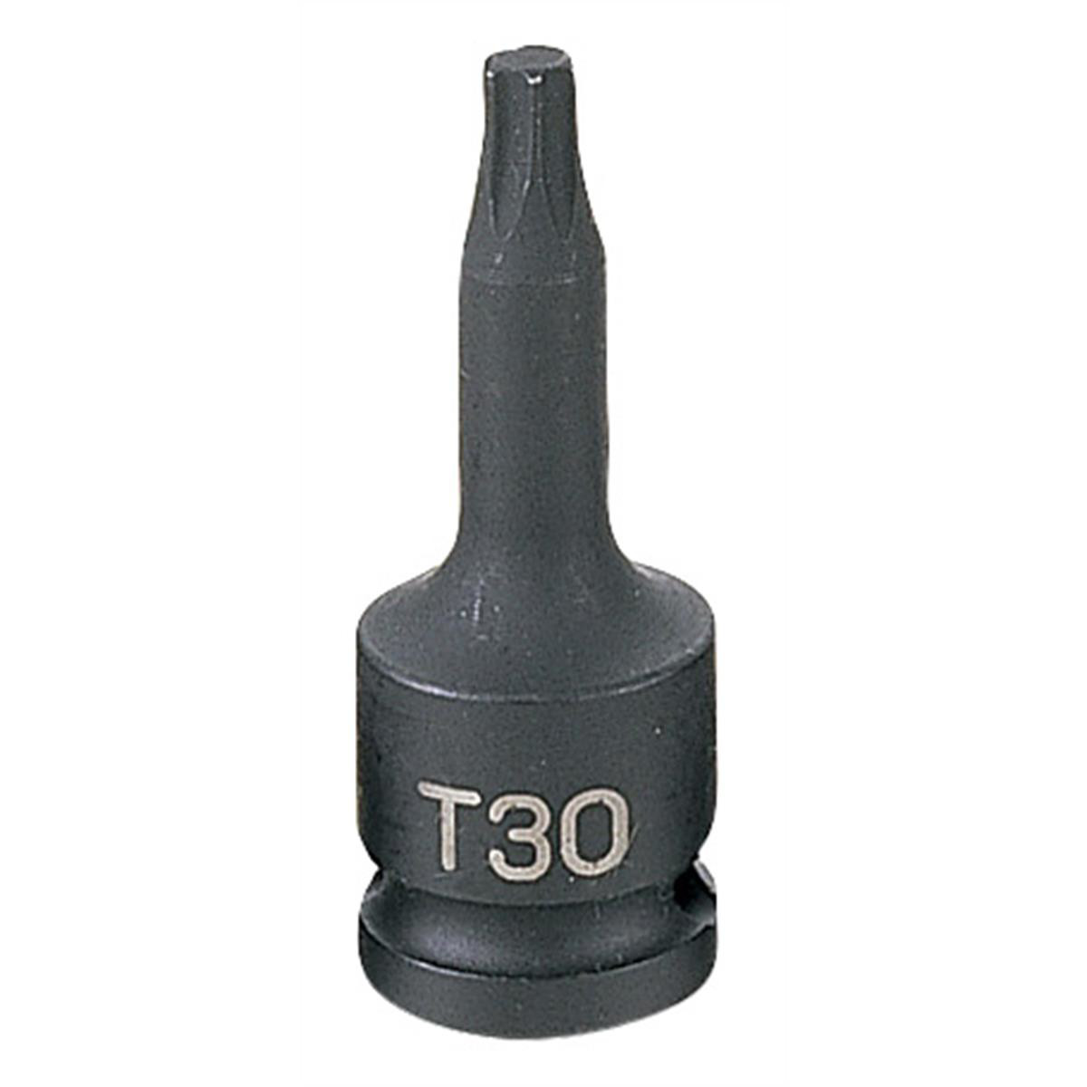 Grey Pneumatic 3/8″ Drive x T30 Internal Star Impact Driver