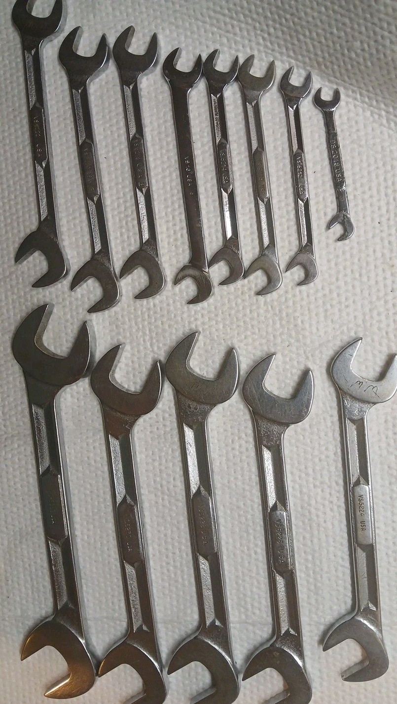 Snap-onTools VS13pc SAE 4 Way Angle Head Wrench,Mixed Set»5/16-1″ VS5212-VS5232