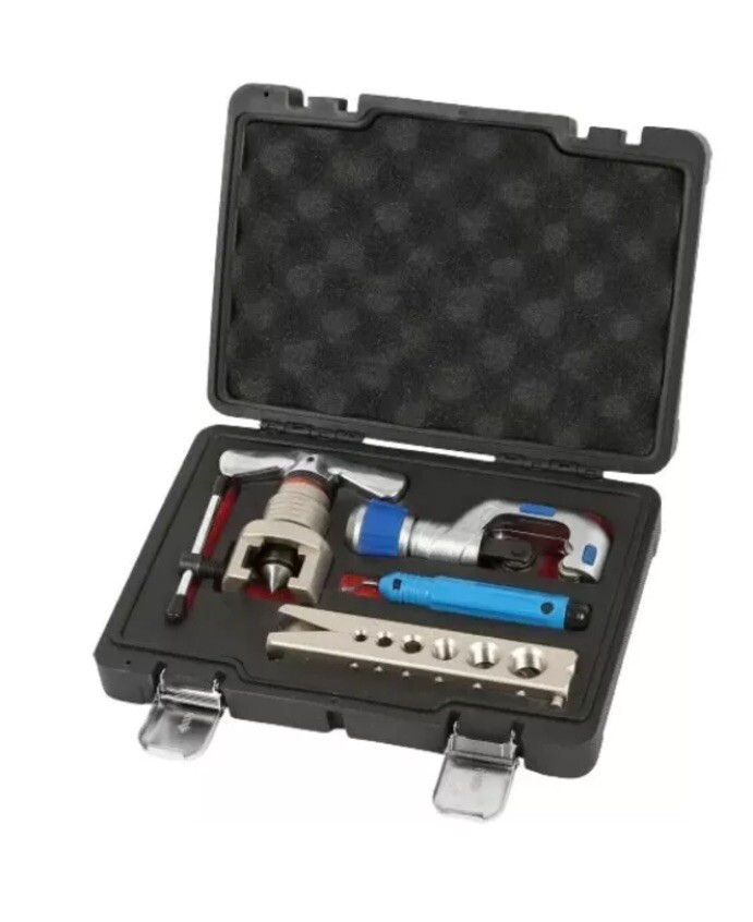 Copper Tube Flaring Tool Kit Imperial Metric High Quality Steel – CT6350