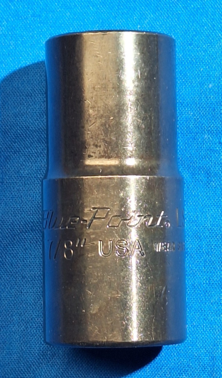 Blue-Point LSR2502 7/8″ damaged Lug nut Lock Flip Twist Socket 1/2″ Drive