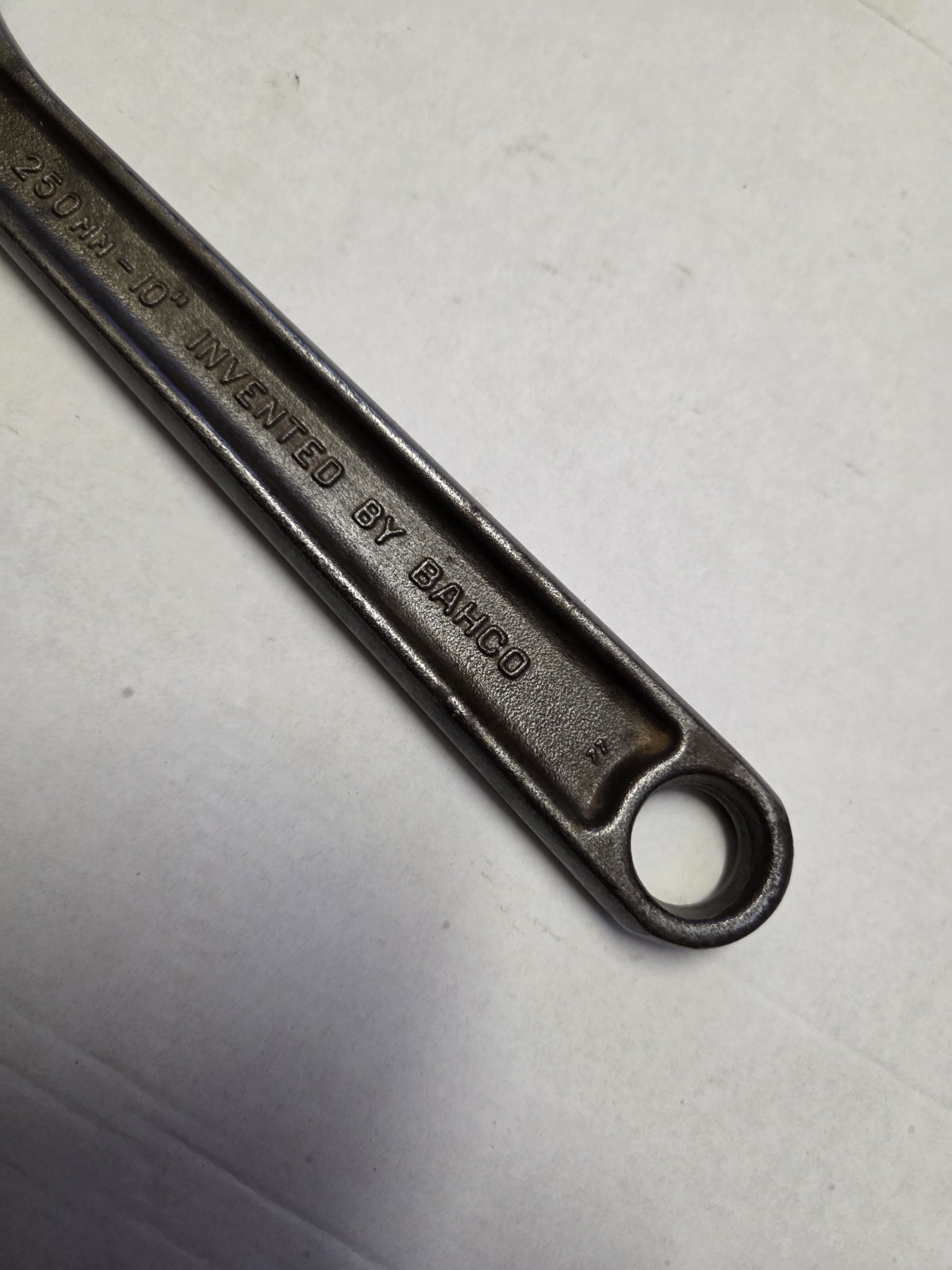 Bahco Ergo 8072 10″ 250mm Adjustable Spanner Wrench Made In Sweden (B)
