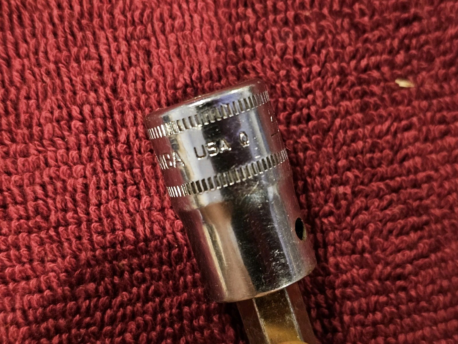 Snap-on Tools FAM8A 8mm Metric Chrome Hex Socket 3/8″Dr. USA