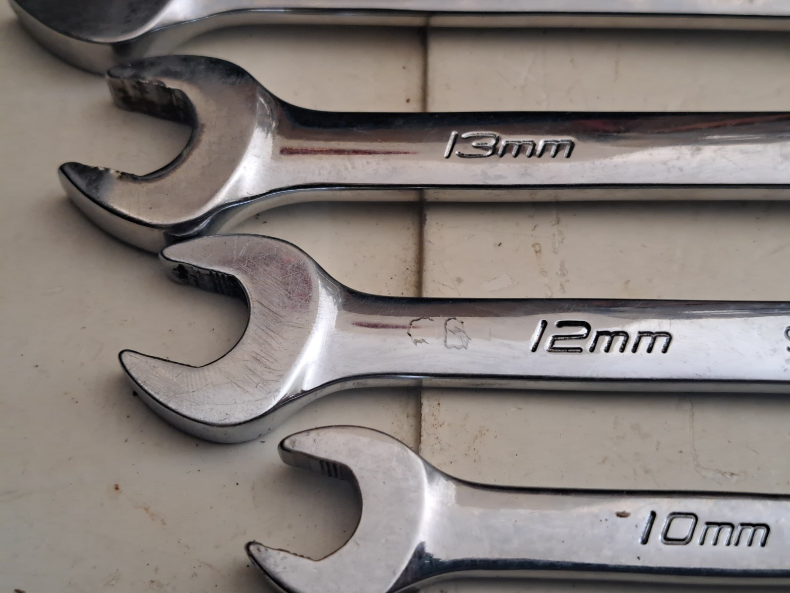 Snap-On 5pc 12 pt Metric Flank Drive Plus Wrench Set OEXLM, SOEXLM 10, 12 – 15mm