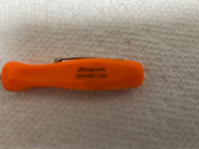 Snap-on SPP46B Pocket Screwdriver — Orange