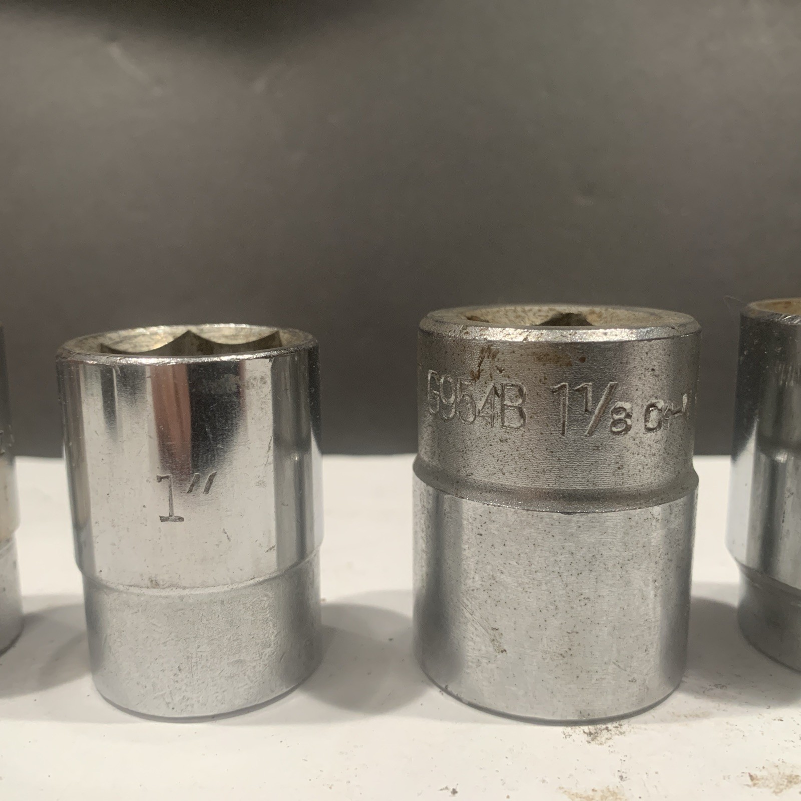 3/4 “ Drive 7 piece SAE Socket Set. Mac , S-K , True Craft & Unbranded ￼￼