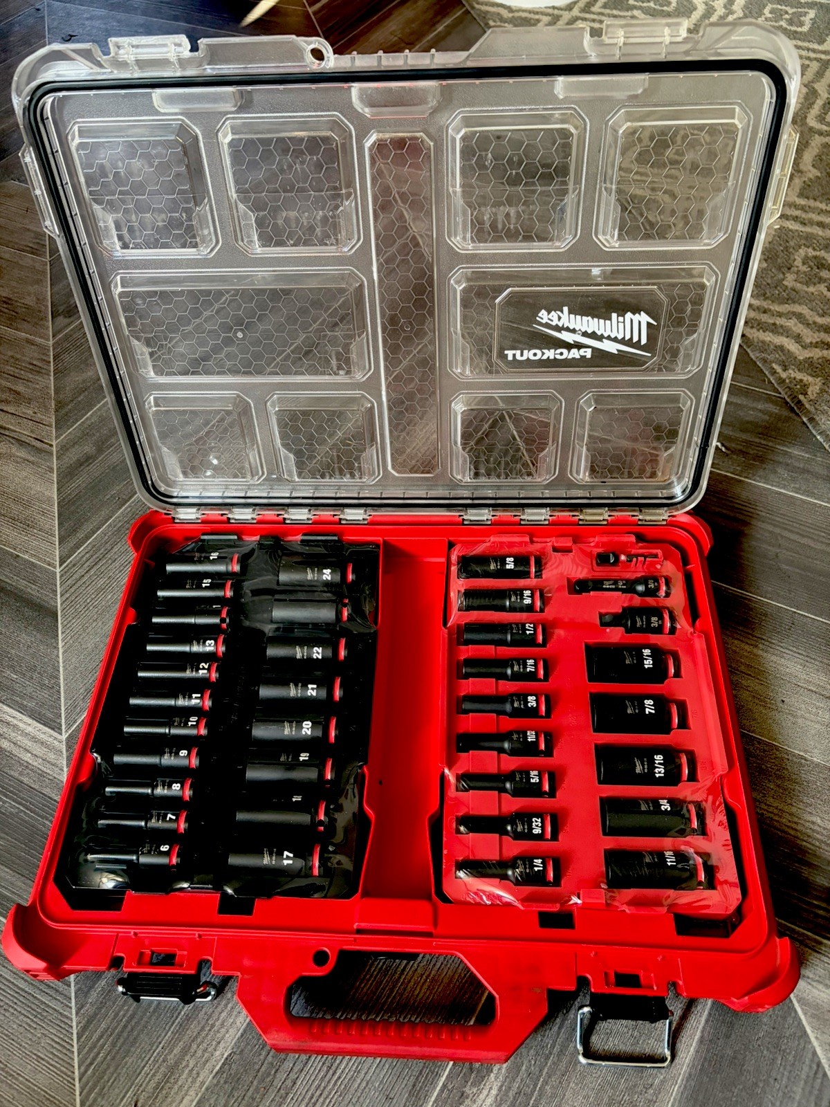 MILWAUKEE PACKOUT Deep Impact Socket Sets