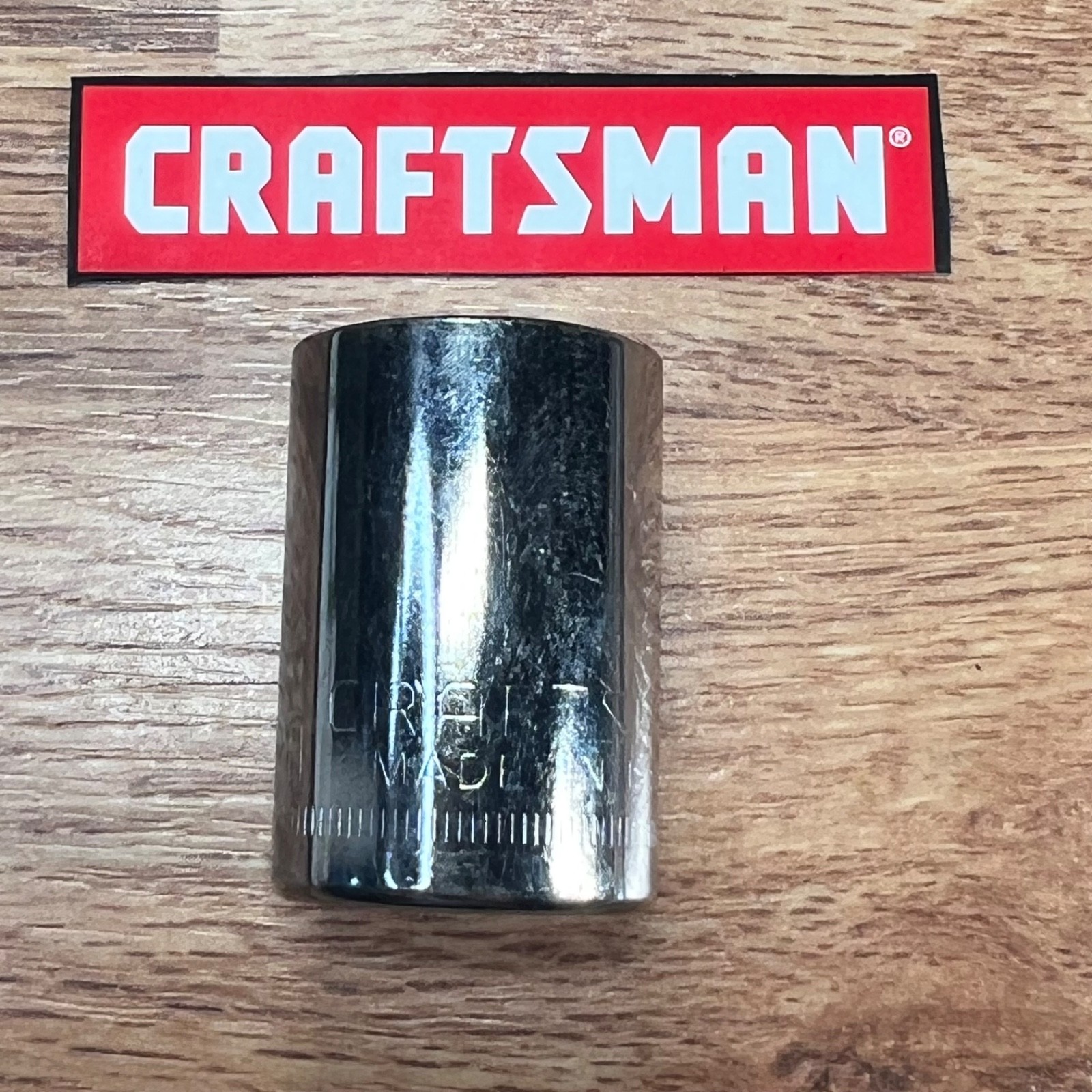 Craftsman 44238 -G- 19MM Socket 12 point 1/2” Drive Ultrasonic Cleaned