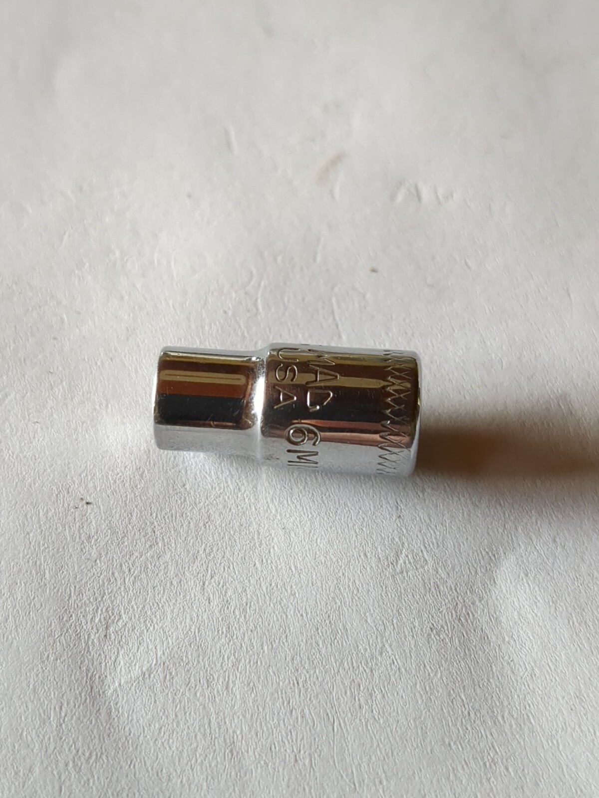 MAC M6 6MM 1/4dr. chrome 6pt.shallow socket USA