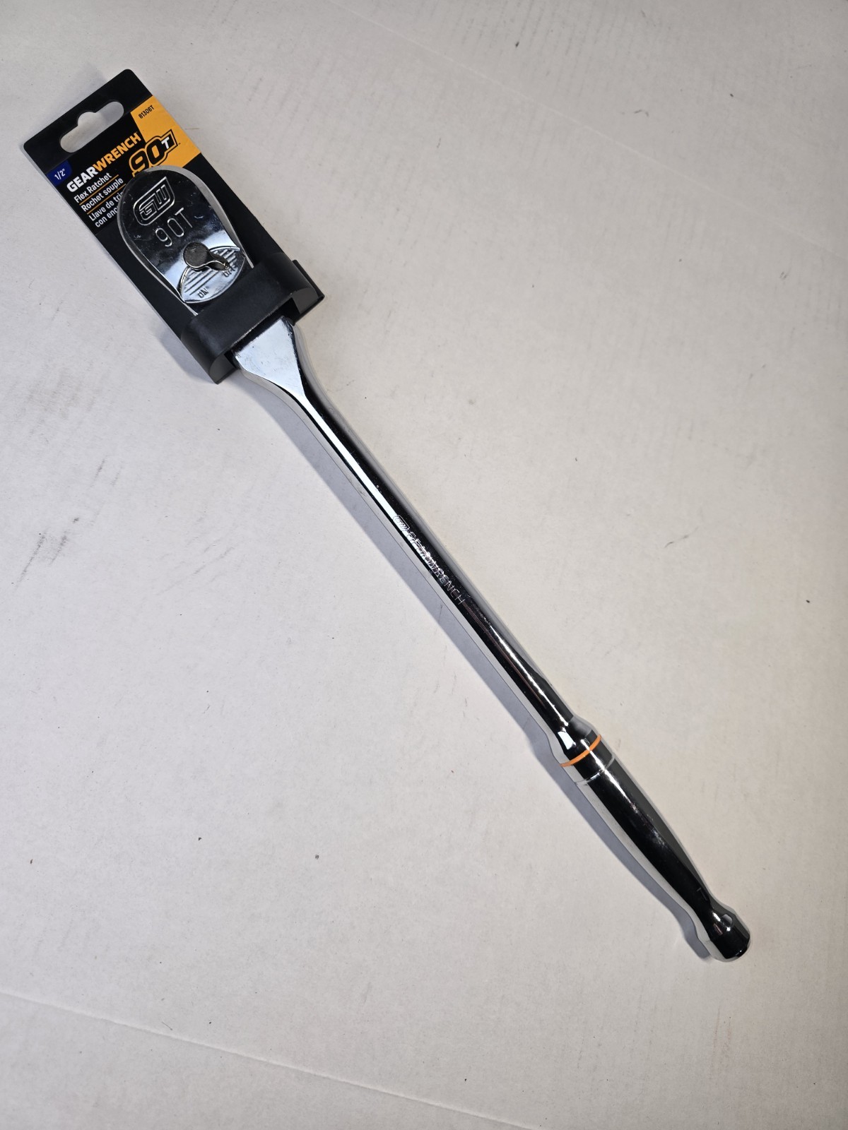 Gearwrench 81306T 1/2″ Drive 90-Tooth Locking Flex Head Teardrop Ratchet 17″