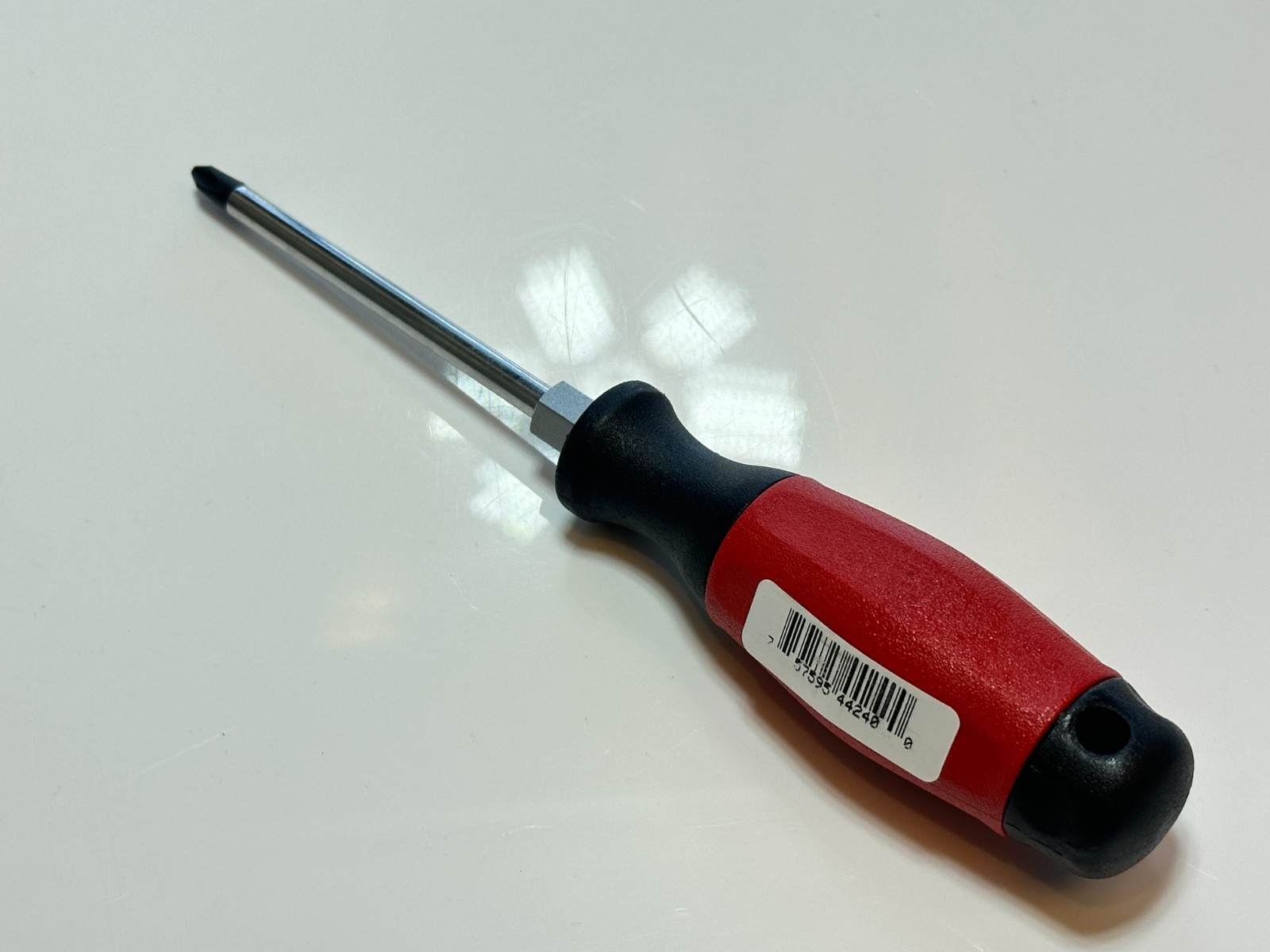NEW PRATT-READ Tools (Rare) Red Black Hard Grip Phillips Screwdriver (Slovenija)