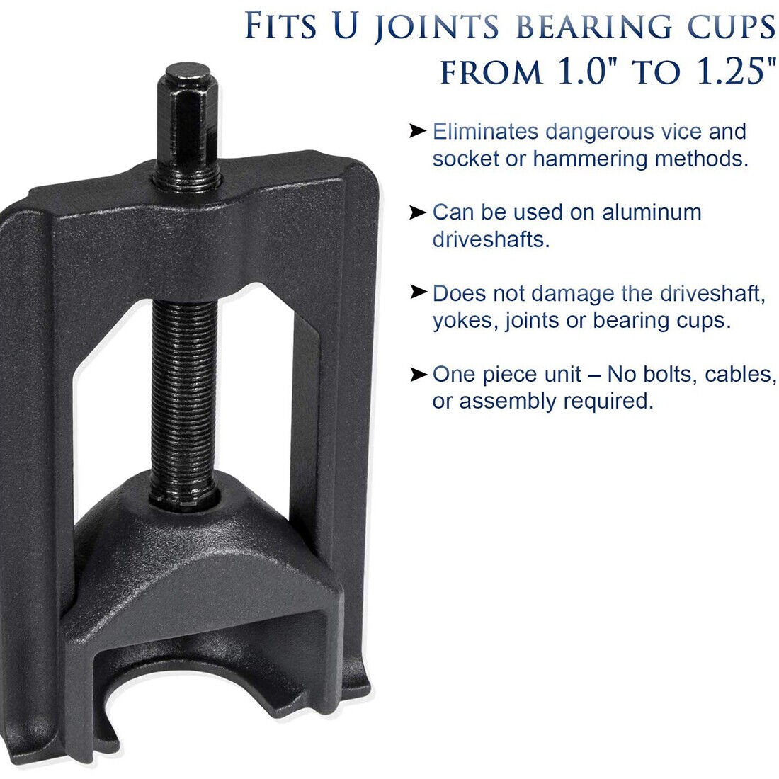 10105 Universal Heavy Duty Joint Puller Press Removal U-Joint Tool for Car Truck