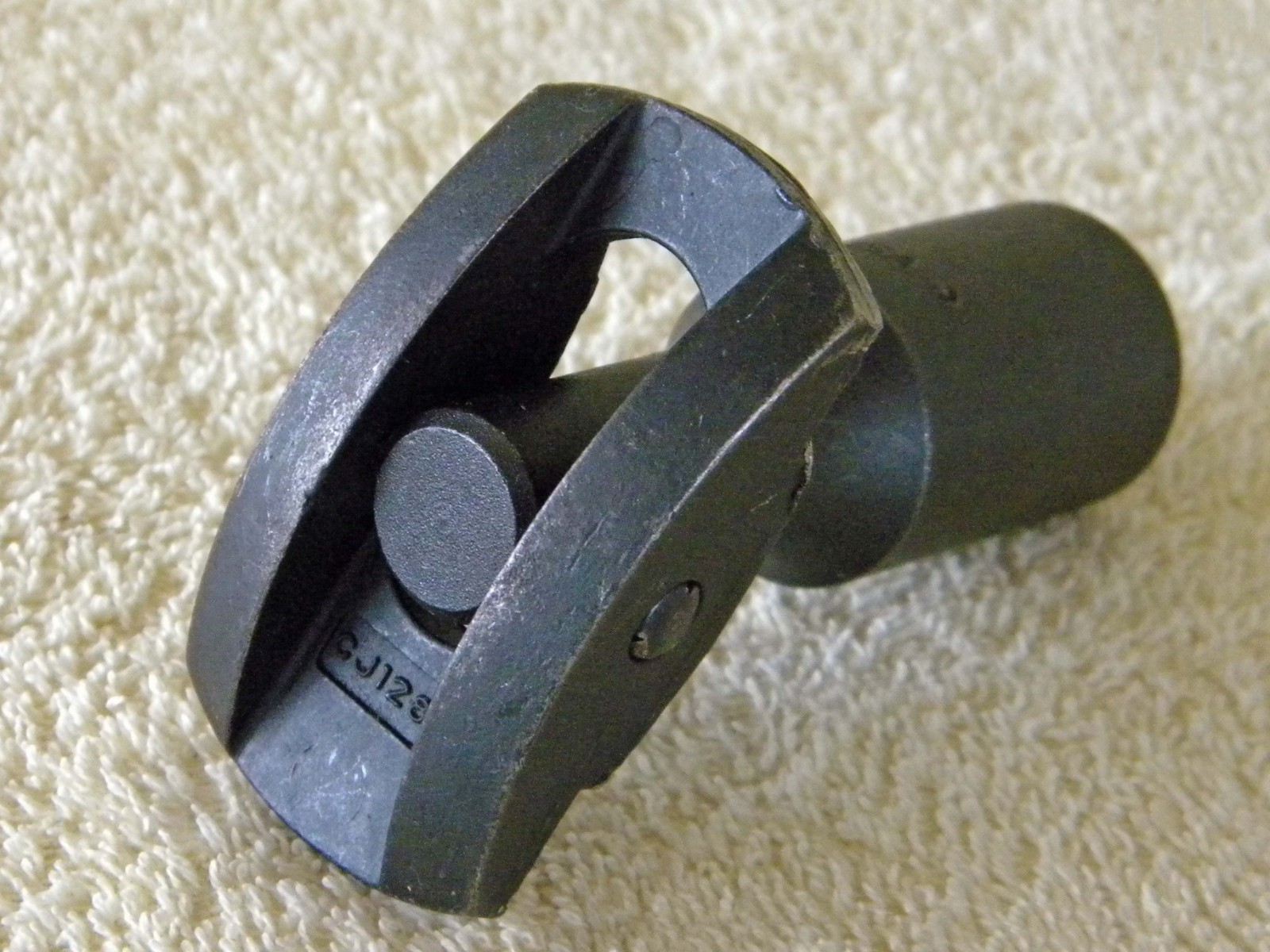 Vintage Snap-On USA CJ128A Slide Hammer Axle Puller Bearing Adapter Black Oxide
