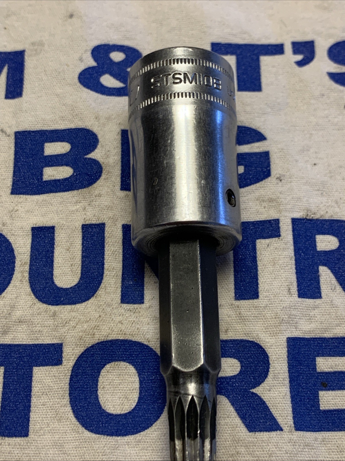 1988 Snap-on 1/2″ Dr Metric 10mm Standard Triple Square Bit Driver STSM10B