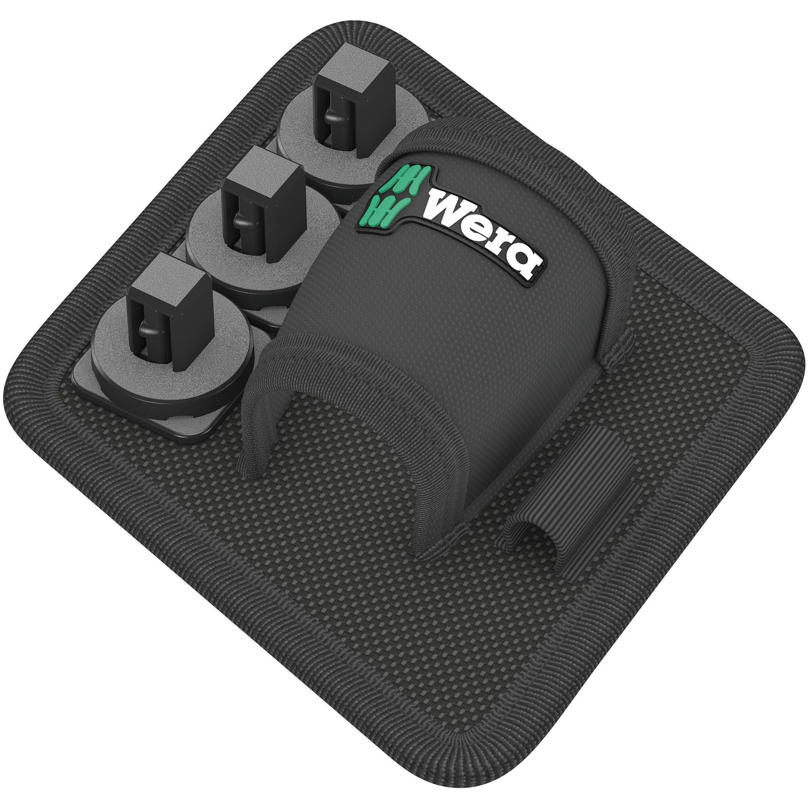 Wera 8009 Zyklop Pocket Compact 3/8» Socket Set & 1/4» Bit Set 2, 18 Pieces