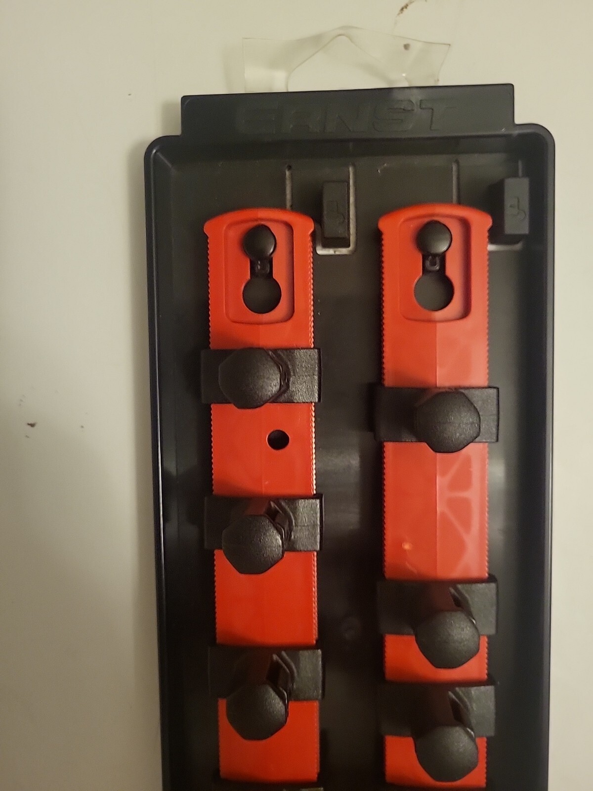 Ernst Manufacturing Socket Boss (2-Rail) 1/2-Inch-Drive Socket Organizer Rail