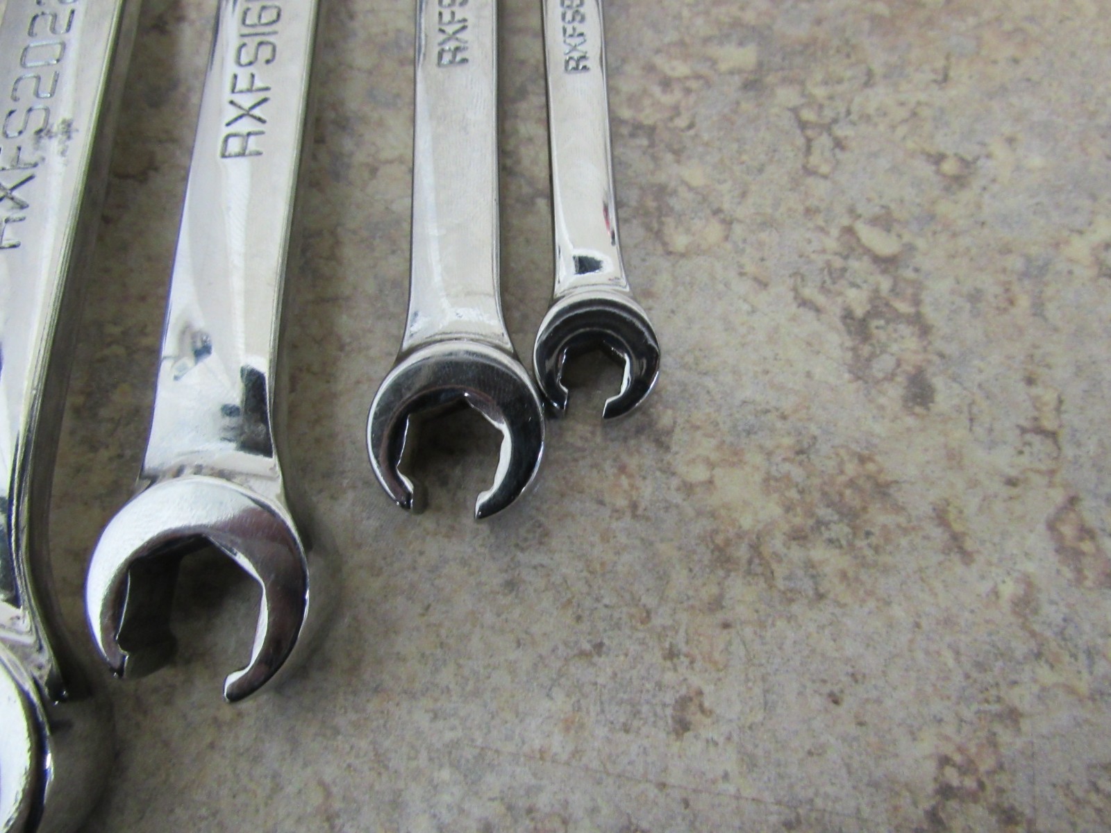 Snap-On Tools SAE Double End Flare Nut Wrench Set RXFS USA
