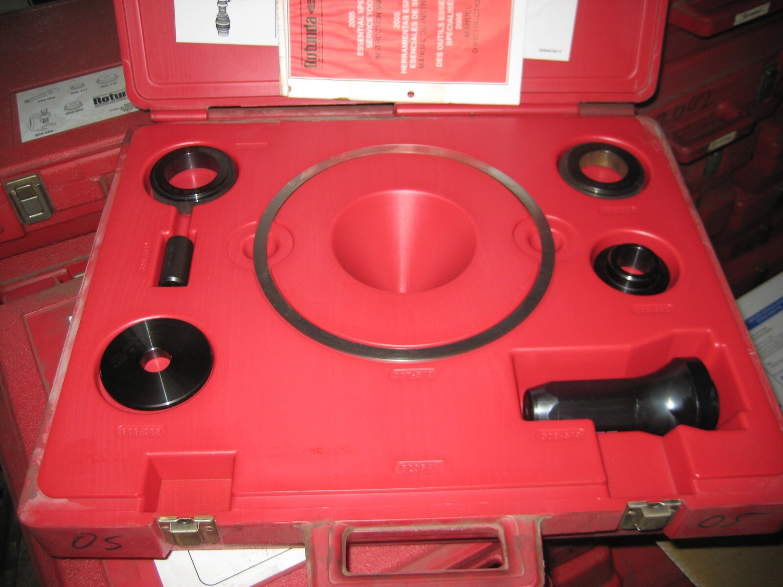 FORD ROTUNDA TOOL Kit TKIT-2005-F ESSENTIAL SERVICE TOOL SET With Case