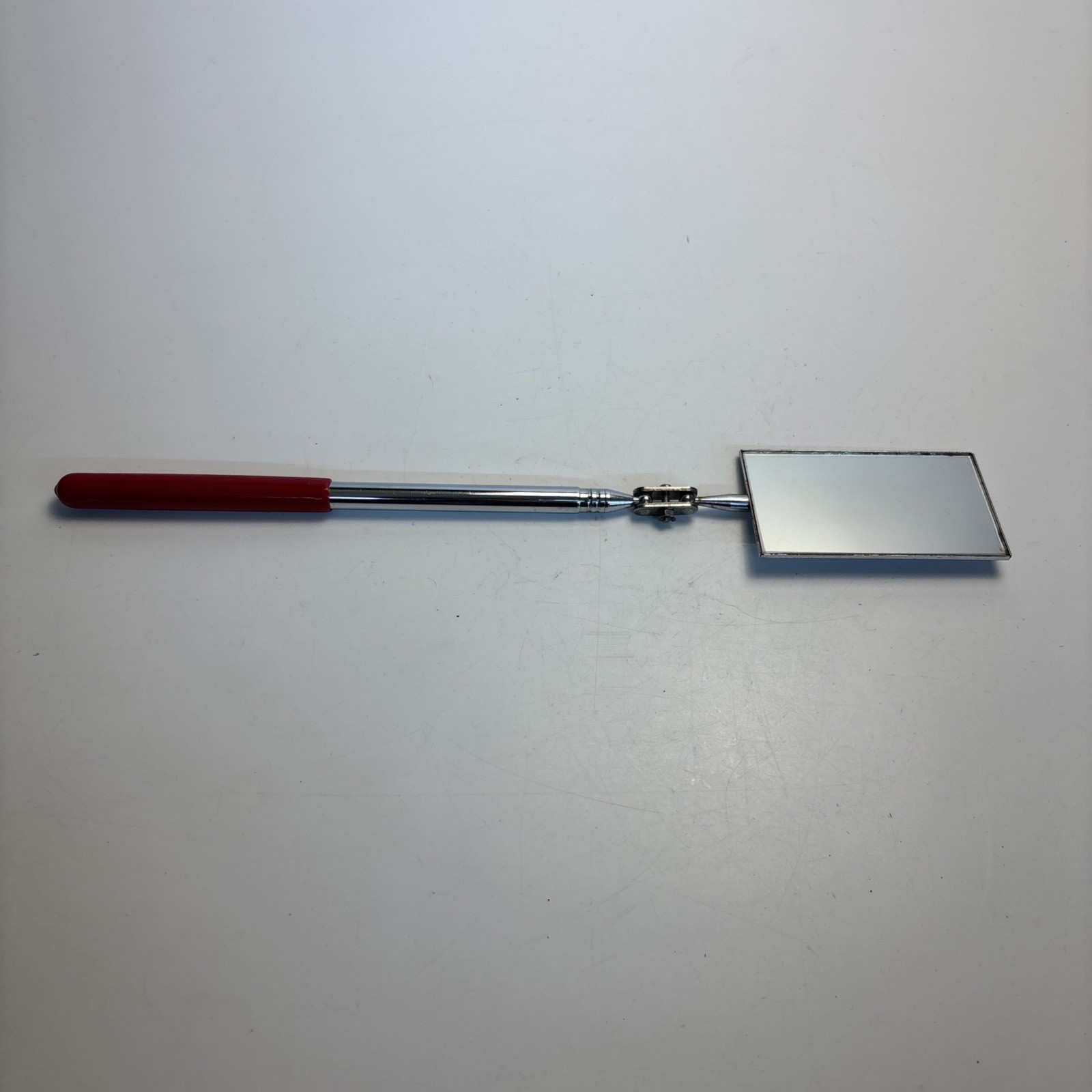 Vintage Telescoping Inspection Mirror Articulating Head 19-1/2” Extends