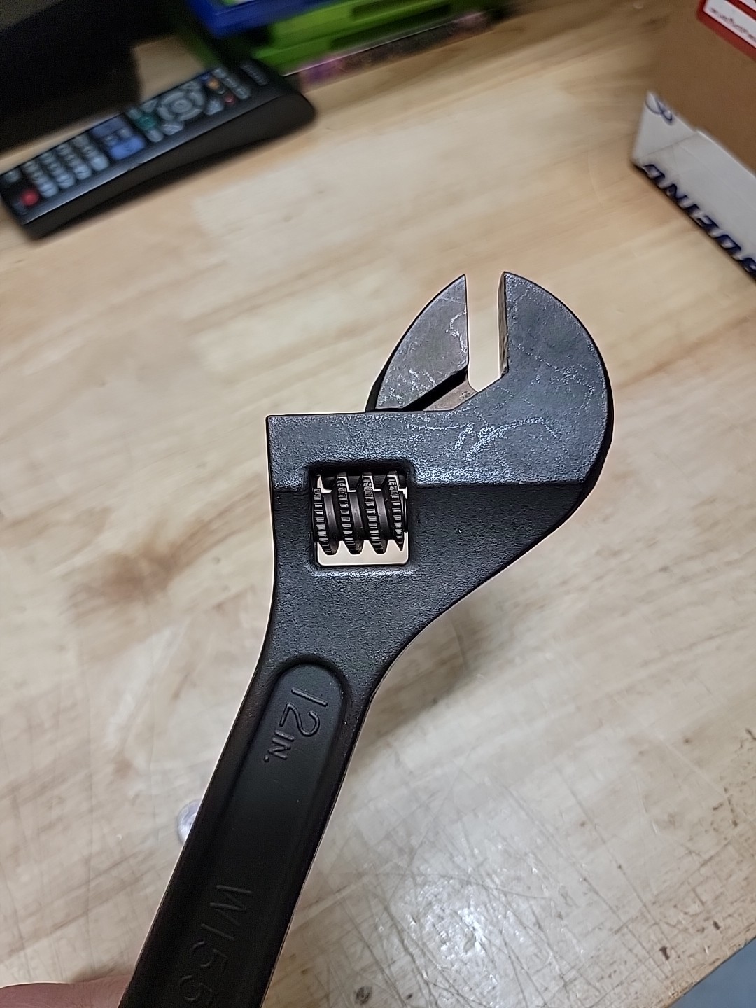Berylco USA 12″ Adjustable Wrench W155 Beryllium Copper Non Magnetic / Sparking