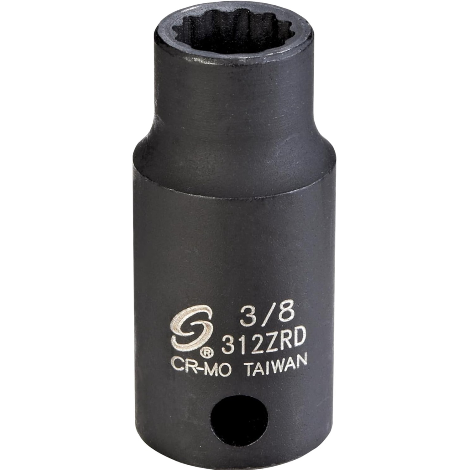 3/8 in. Drive 12-Point Semi-Deep Impact Socket CR-MO Steel