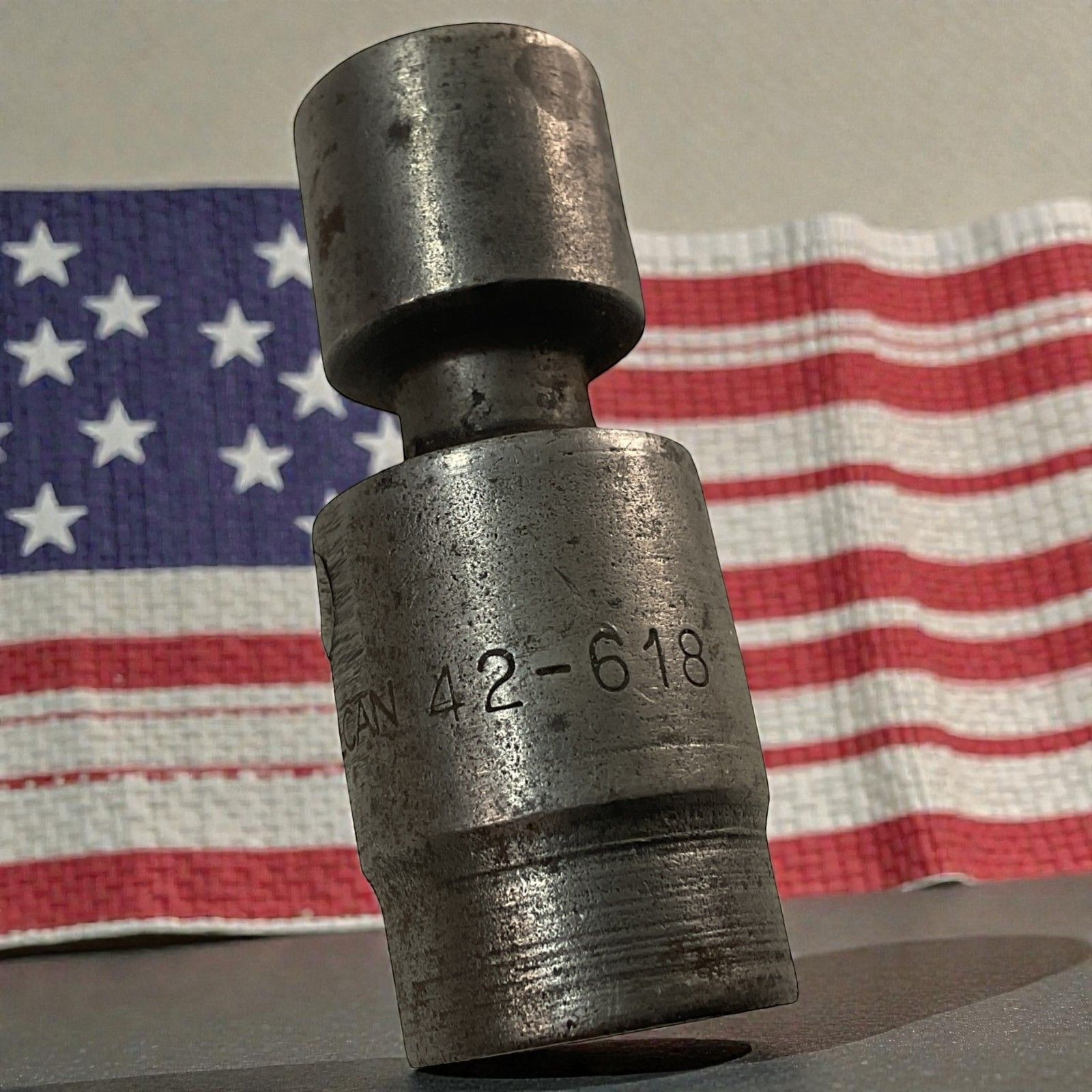 Vulcan Universal Joint Impact Socket 42-618 3/8″ Dr. 6 Pt. 9/16″ As Pictured