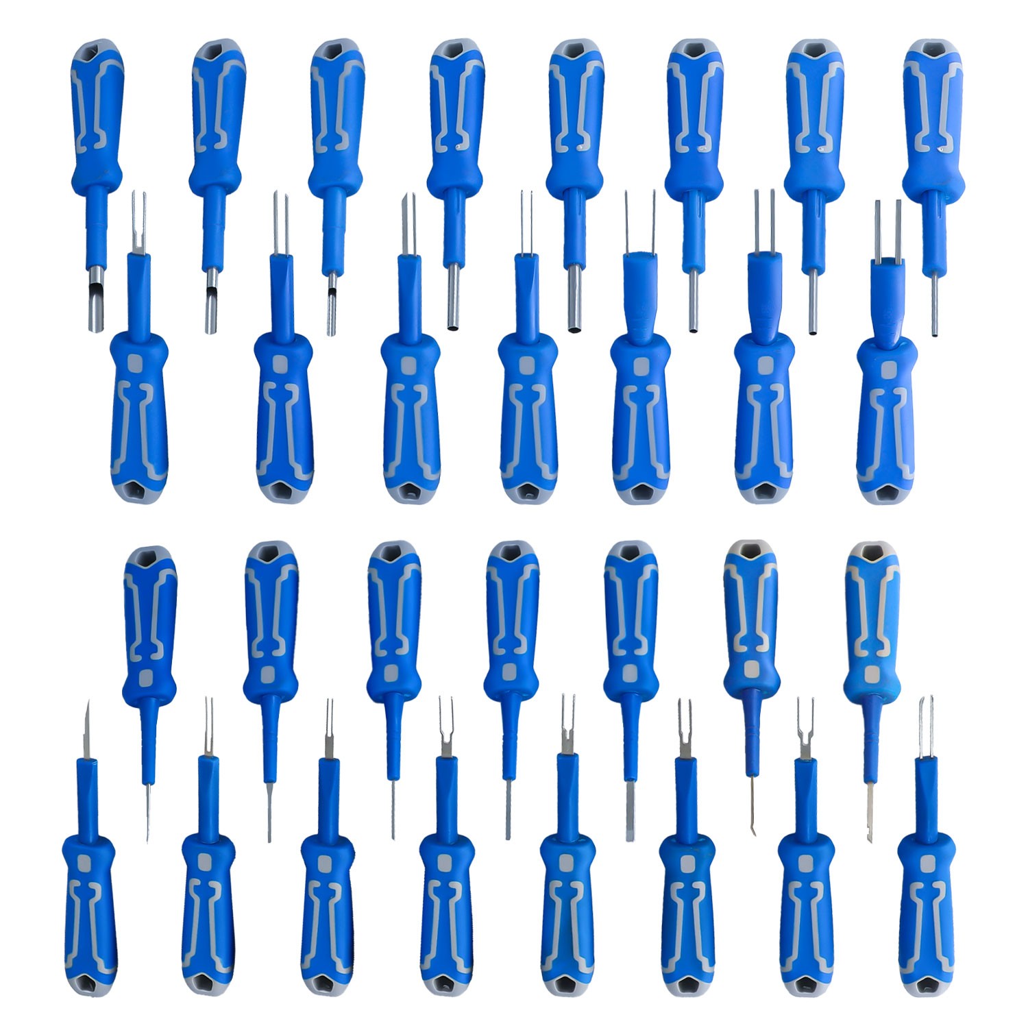 30PC Universal Wire Terminal Electrical Connector Crimp Pin Removal Release Tool