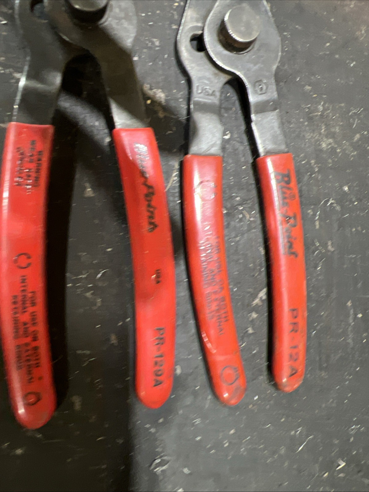 Blue Point By Snap On Snap Ring Pliers Set Of 4