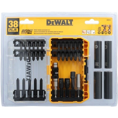 DeWalt 2169 Impact Driver Bit Set, 38 Pieces