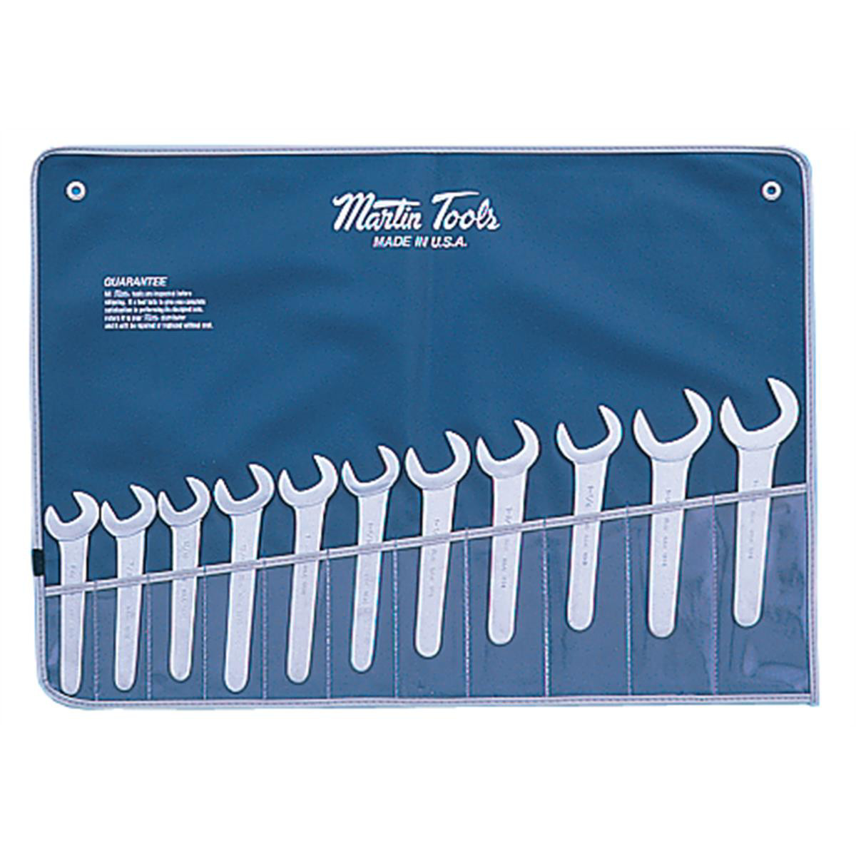 Martin SW11K 11 Piece Angle Wrench Set 30 Degree Thin Pattern USA Made