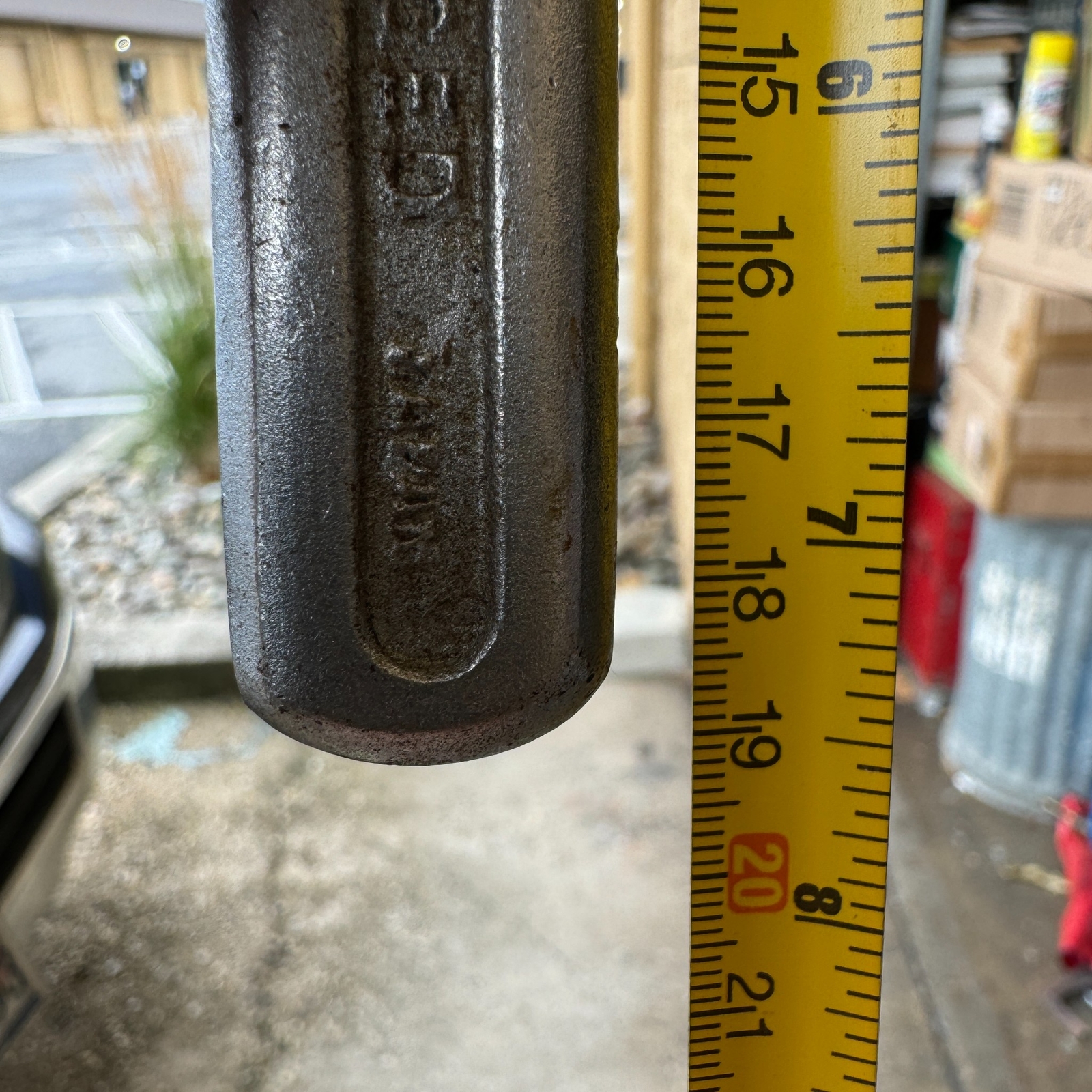 Vintage Oxwall 3/8” Drive Socket Wrench / Ratchet 7.5” Long MADE IN JAPAN