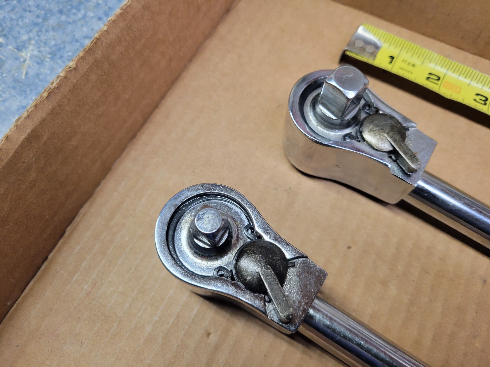 Sidewinder 2-Piece Ratchet Set 3/8″ + 1/2″ Drive