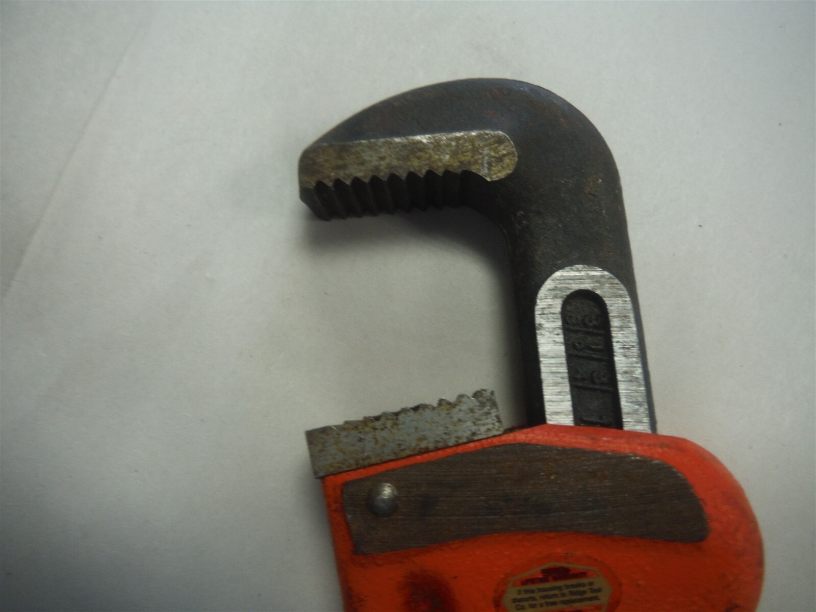 Lot of 2 ridgid pipe wrenches 14″ & 10″ *T02