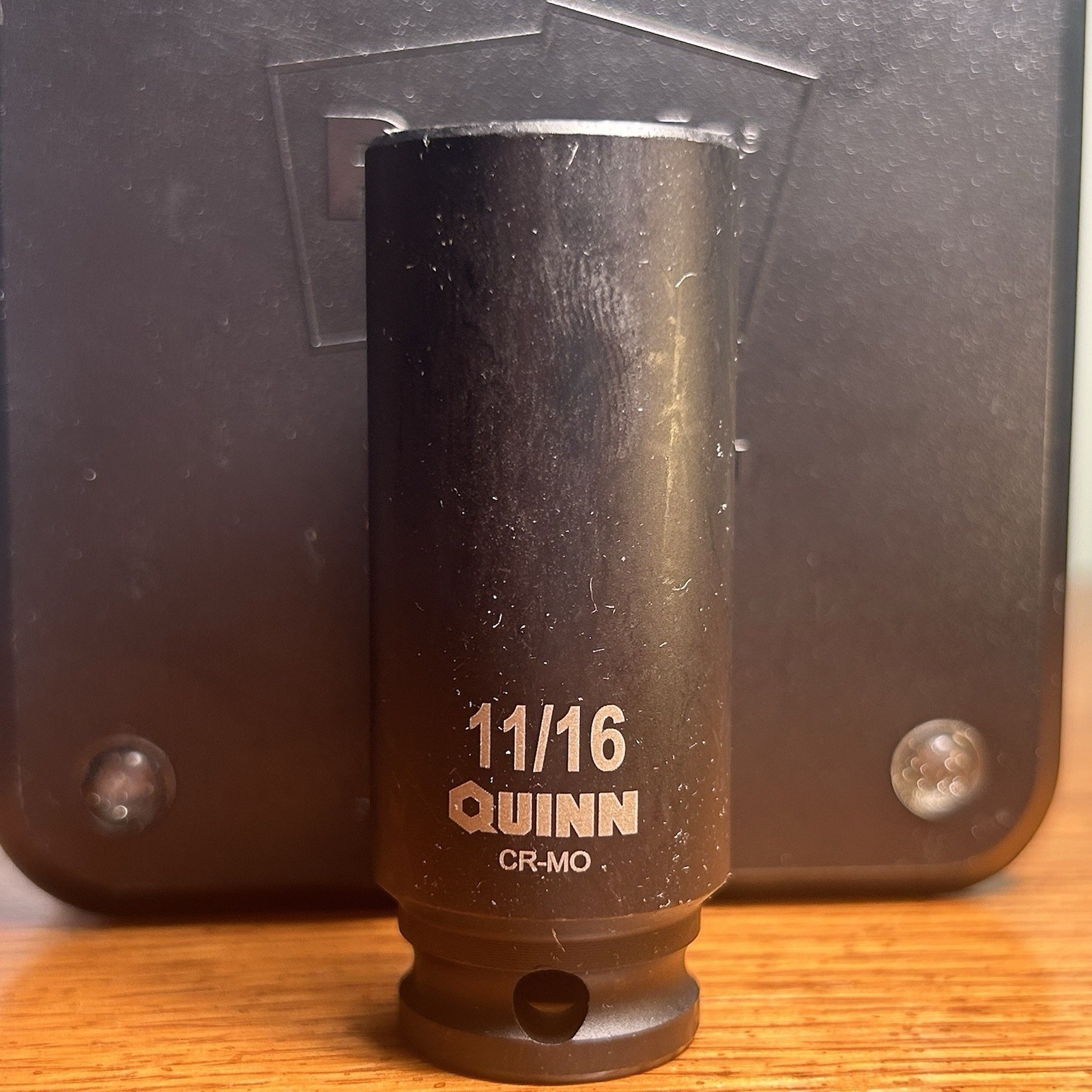 Quinn 11/16″ x 3/8″ Dr Standard Deep Impact Socket 6 Point