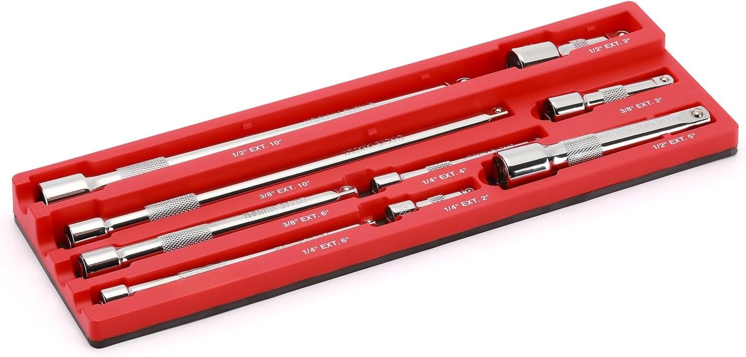 ABS Socket Extension Organizer, Socket Extension Bar Holder, Fit for 1/4″,3/8″