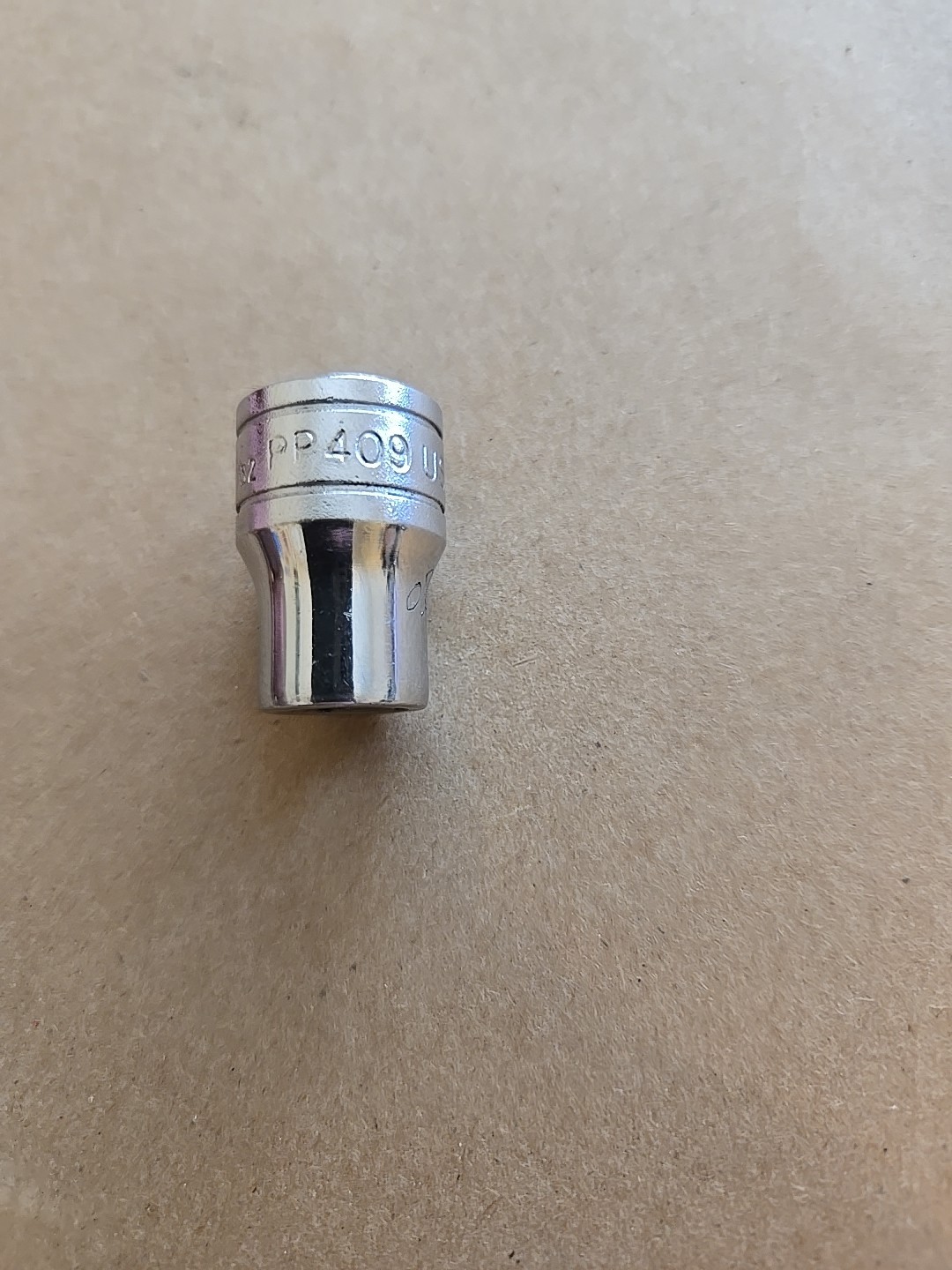 Snap On 3/8″ Drive 9/32″ SAE Chrome Internal Pipe Plug Socket USA PP409