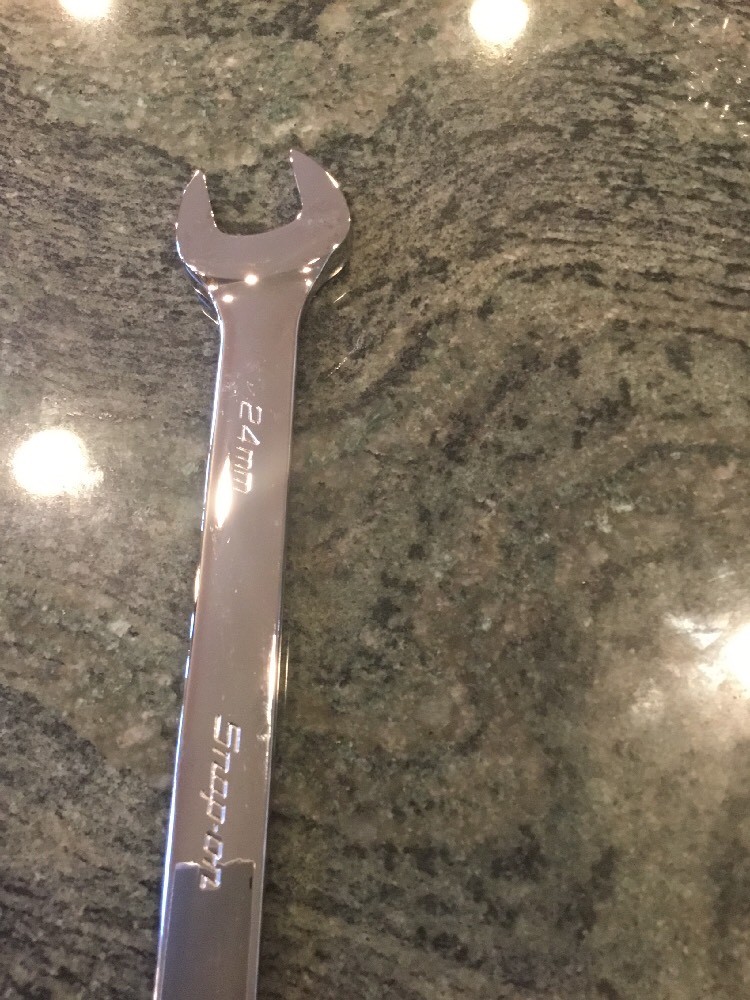 Snap On oexm240b 24mm 12 point metric combination wrench