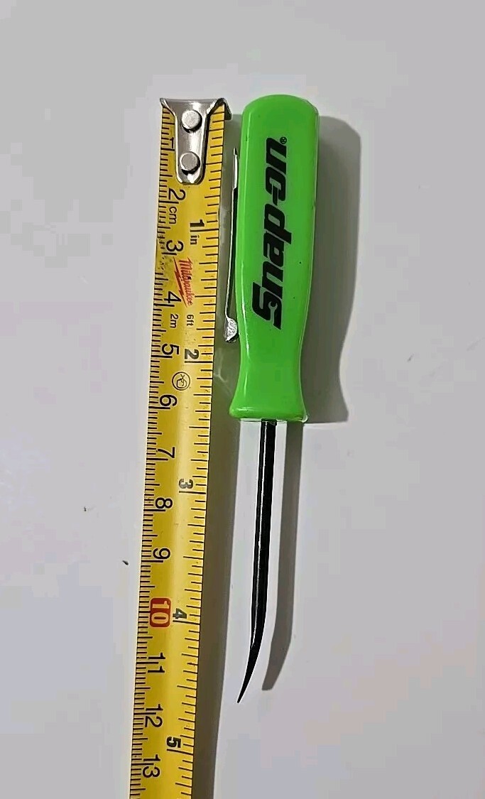 5X Green Snap on tools Promo PRY BAR screwdrivers per order pocket Clip NEW+GIFT