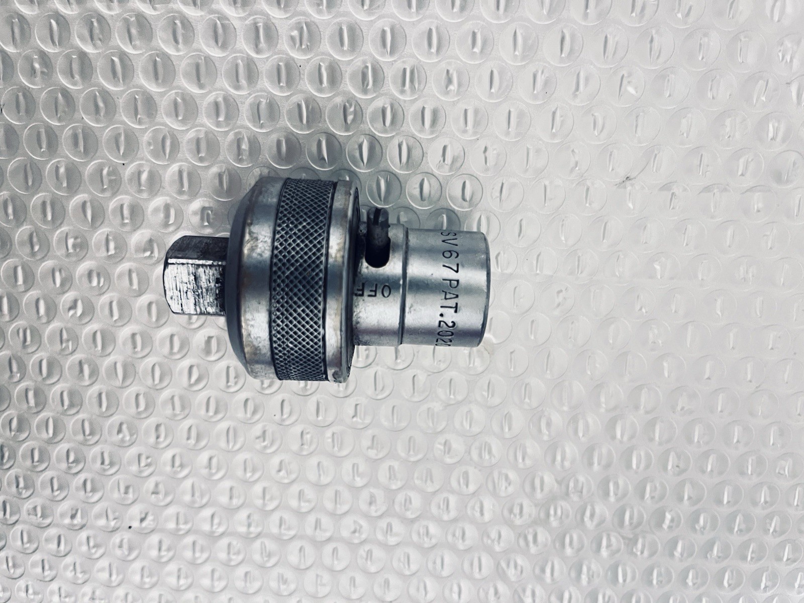 SNAP ON TOOLS USA SV67 Breaker Bar Ratchet Adapter 1/2″ Drive Pat. 2020883