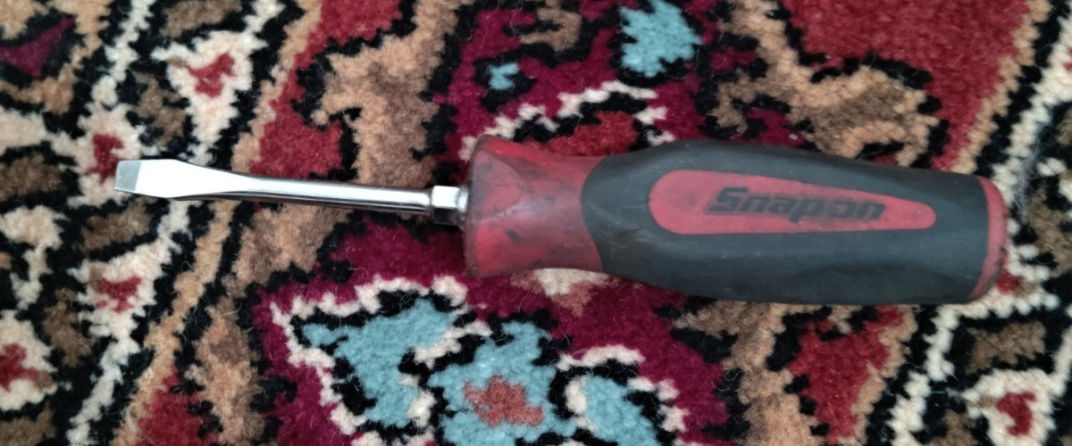 Snap On SGD2B Screwdriver 7/32” In Classic Red Instinct Handle