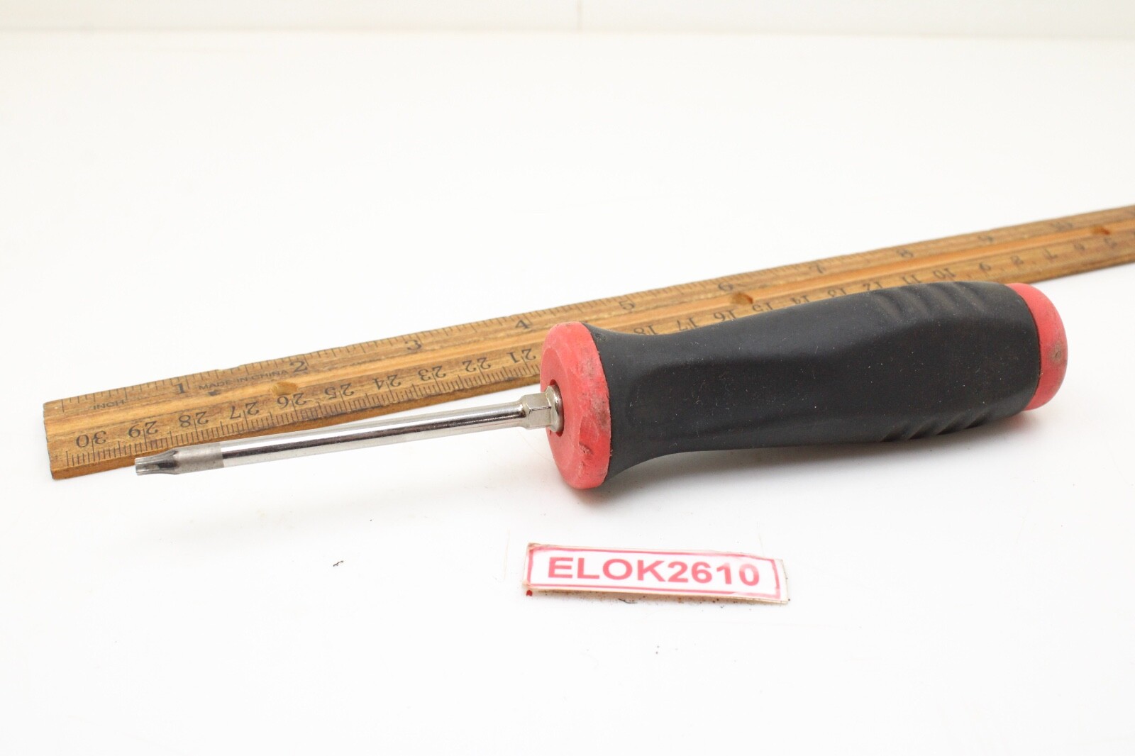 Snap-on 3″ TORX Black Cushion Grip Handle Screwdriver USA