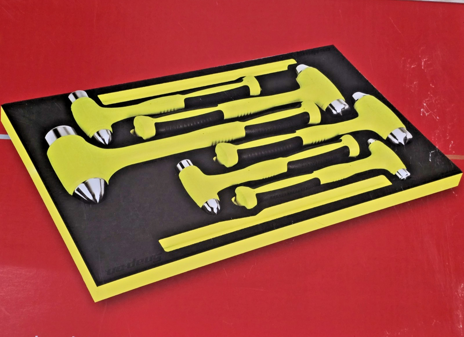 Snap-on ™ HBBD6FHV Hi Viz Yellow Ball Peen Dead Blow Hammer 8 16 24 32 40 56 oz